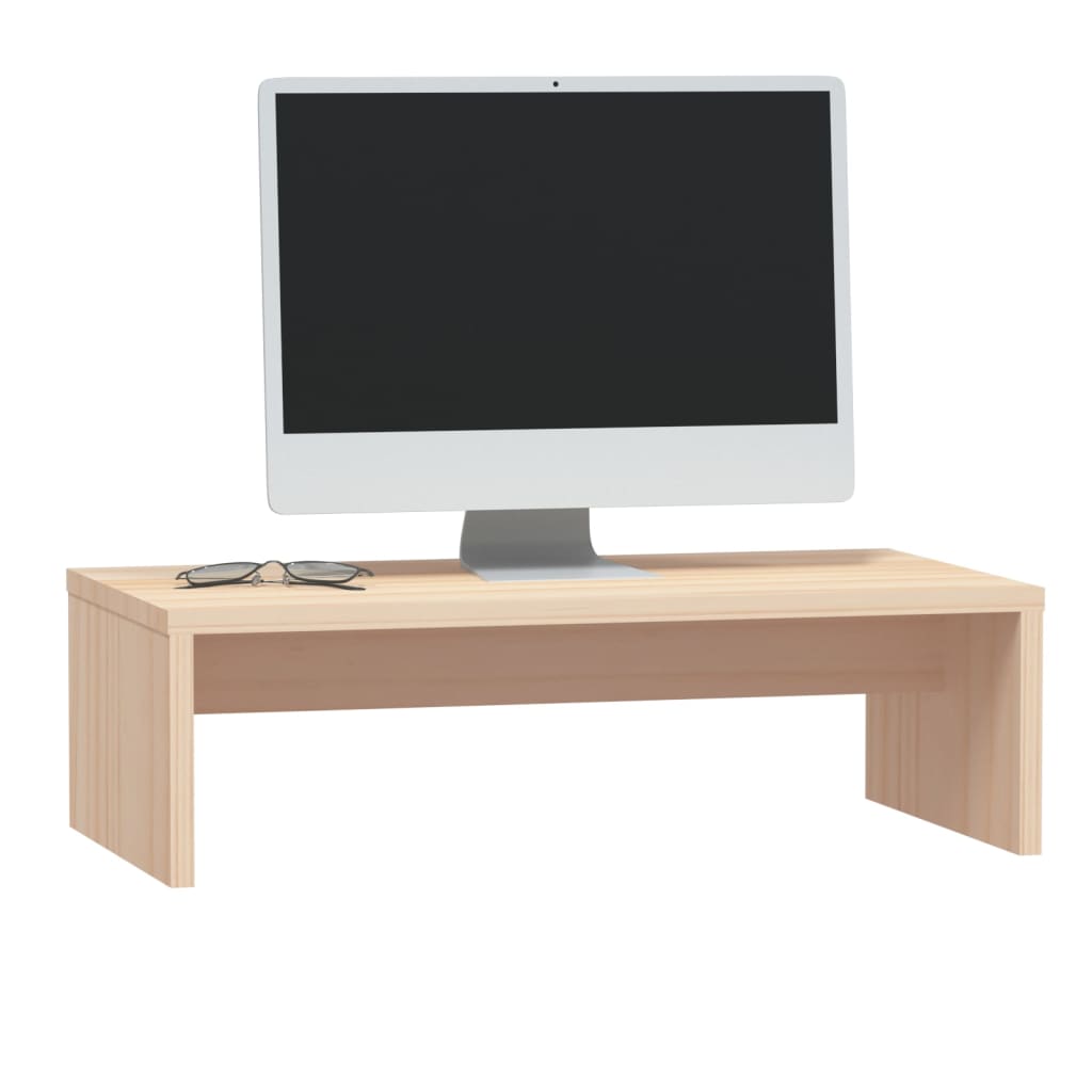 Tömör fenyőfa monitorállvány 50x27x15 cm Tömör fenyőfa monitorállvány 50x27x15 cm