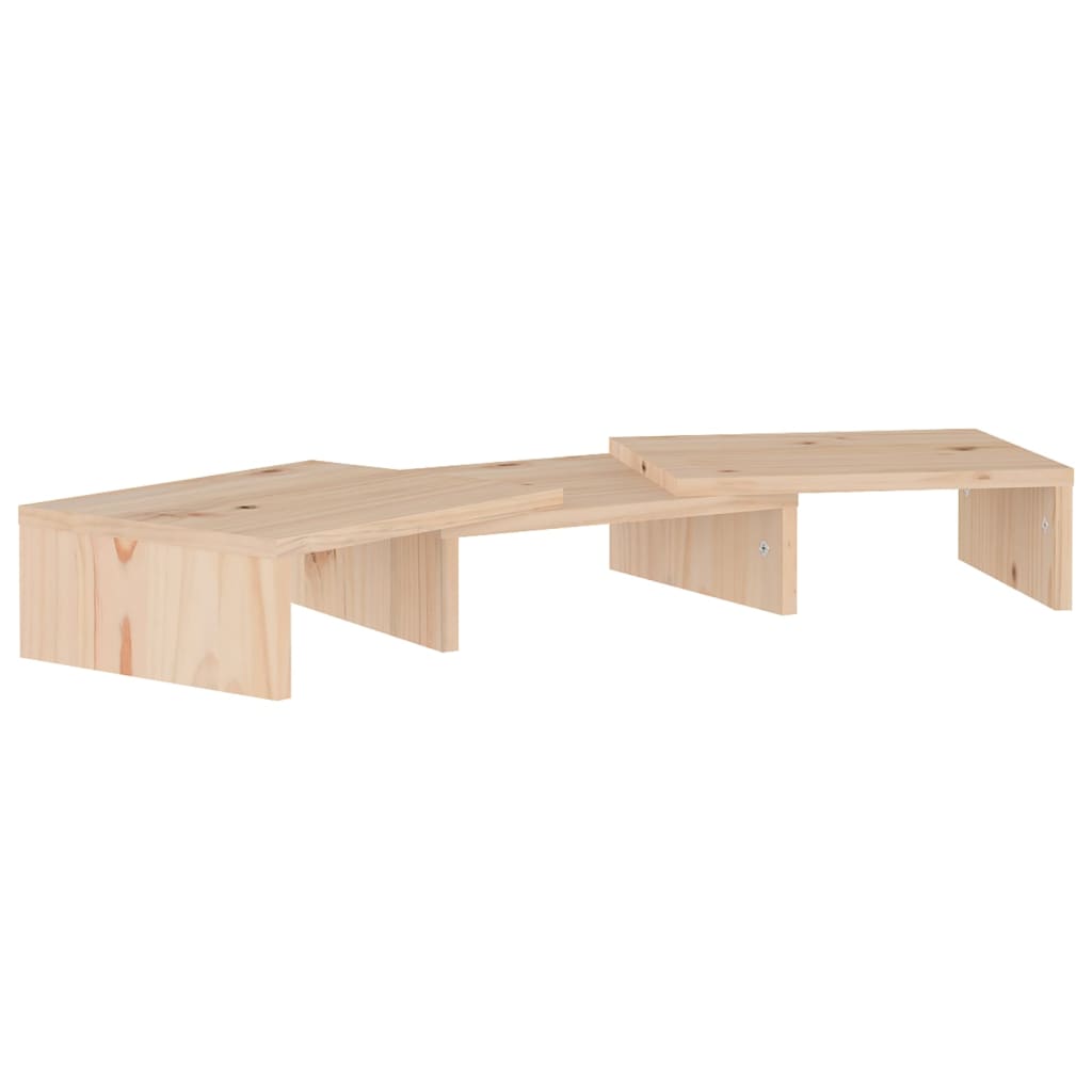 Tömör fenyőfa monitorállvány 60 x 24 x 10,5 cm Tömör fenyőfa monitorállvány 60 x 24 x 10,5 cm