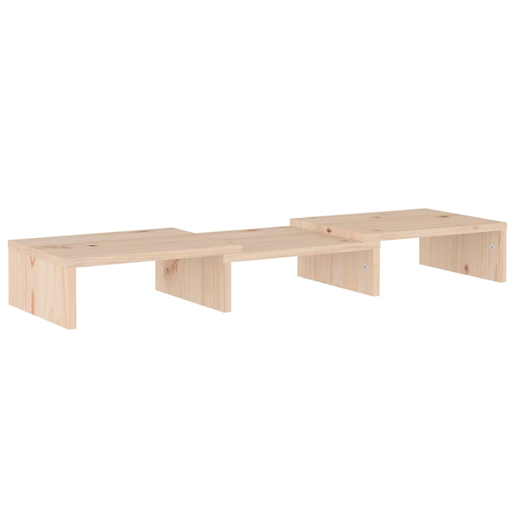 Tömör fenyőfa monitorállvány 60 x 24 x 10,5 cm Tömör fenyőfa monitorállvány 60 x 24 x 10,5 cm