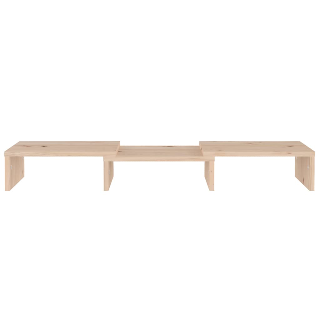 Tömör fenyőfa monitorállvány 60 x 24 x 10,5 cm Tömör fenyőfa monitorállvány 60 x 24 x 10,5 cm