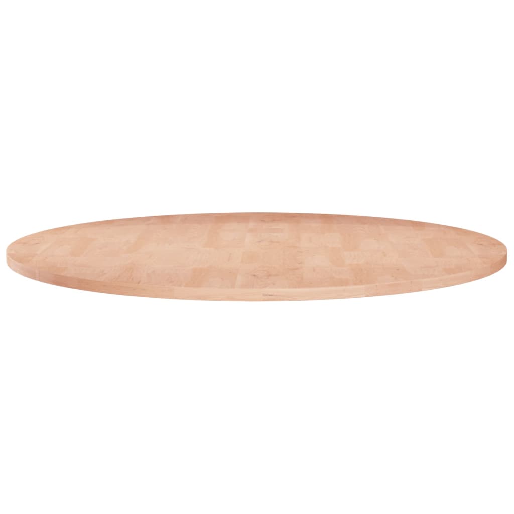 Kerek kezeletlen tömör tölgyfa asztallap ø60 x 1,5 cm