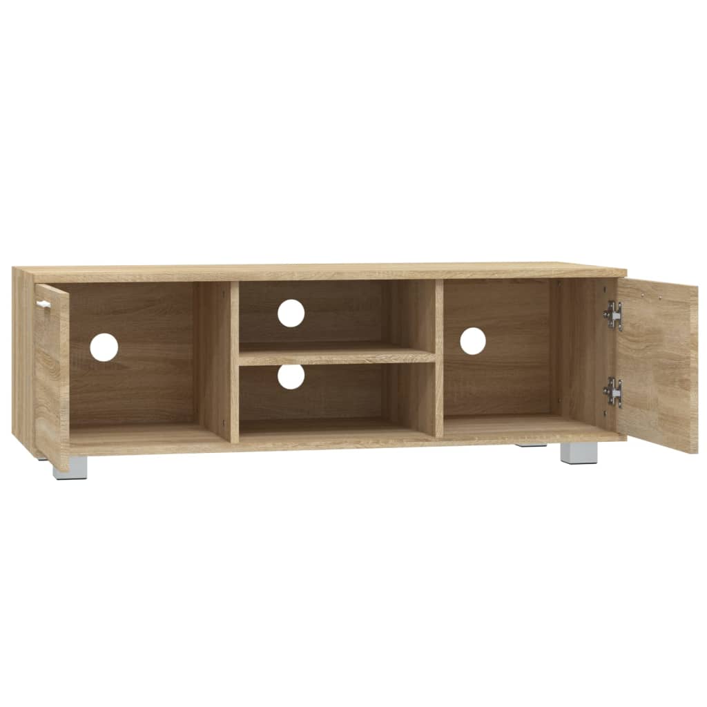 Sonoma tölgy színű szerelt fa tv-szekrény 120 x 40,5 x 35 cm Sonoma tölgy színű szerelt fa tv-szekrény 120 x 40,5 x 35 cm