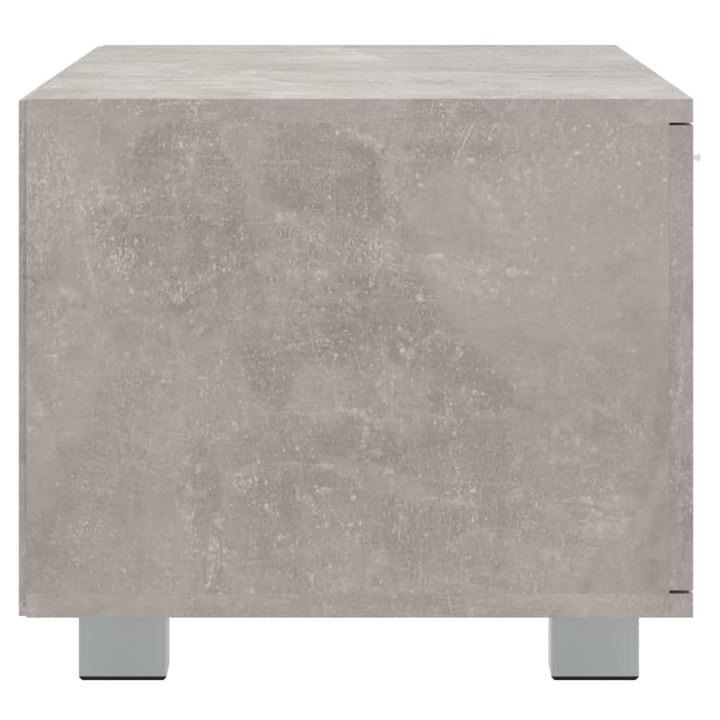 Betonszürke szerelt fa tv-szekrény 120 x 34,5 x 35 cm