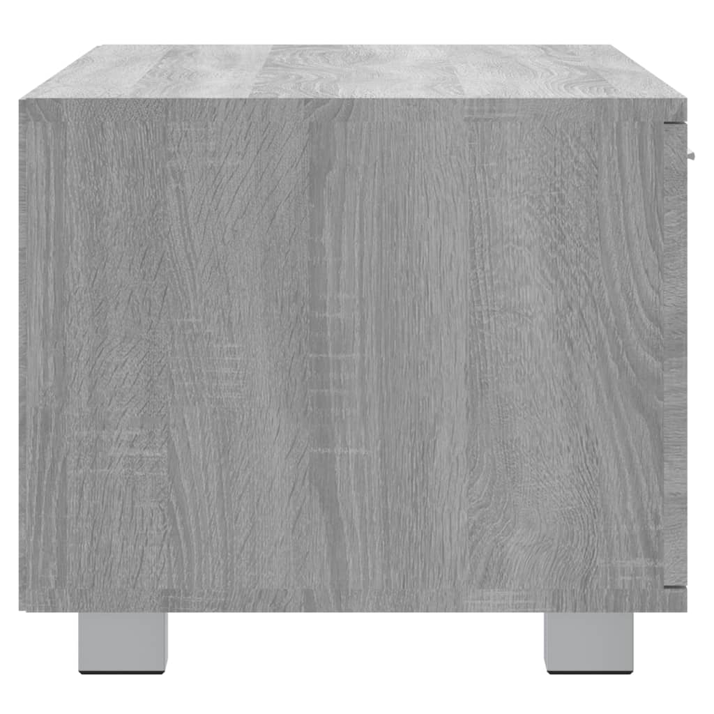 Szürke sonoma színű szerelt fa tv-szekrény 120 x 40,5 x 35 cm Szürke sonoma színű szerelt fa tv-szekrény 120 x 40,5 x 35 cm