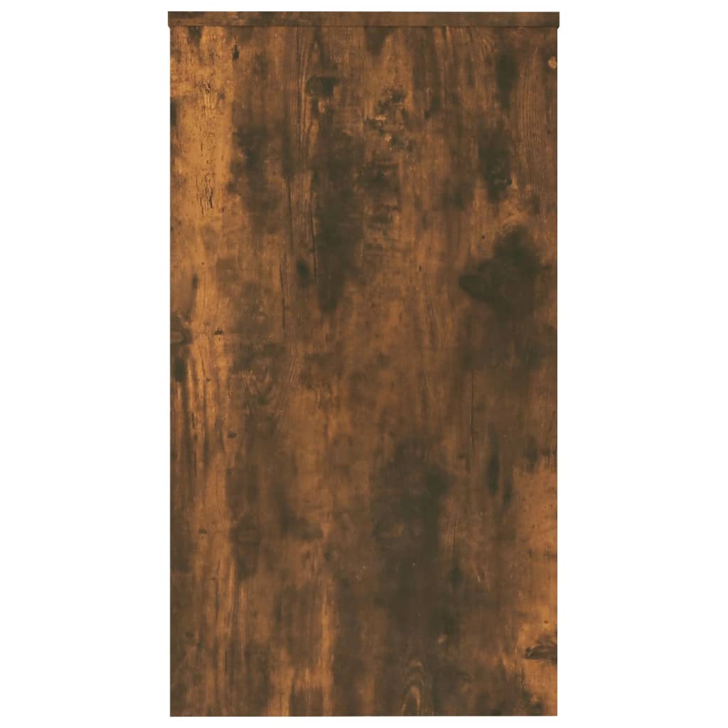 Füstös tölgy színű szerelt fa íróasztal 90 x 40 x 72 cm