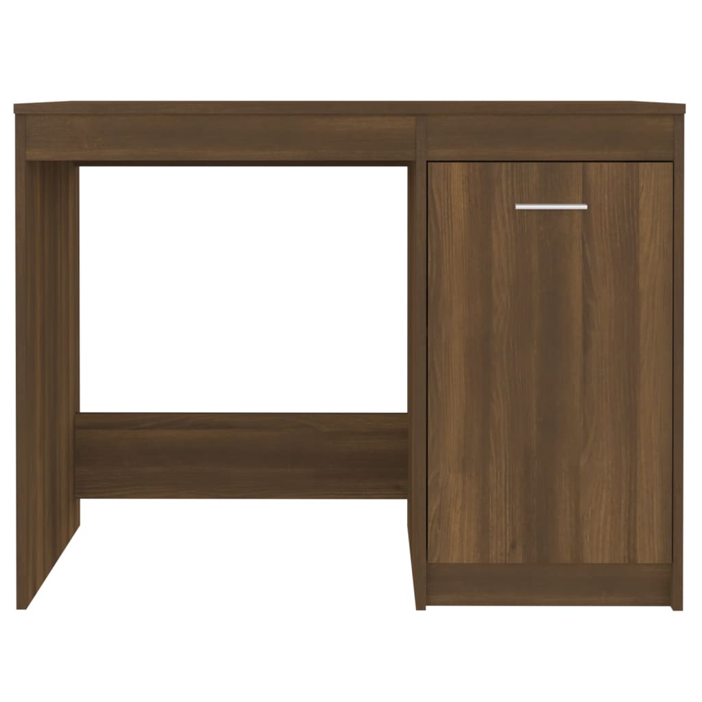 Barna tölgy színű szerelt fa íróasztal 100 x 50 x 76 cm Barna tölgy színű szerelt fa íróasztal 100 x 50 x 76 cm