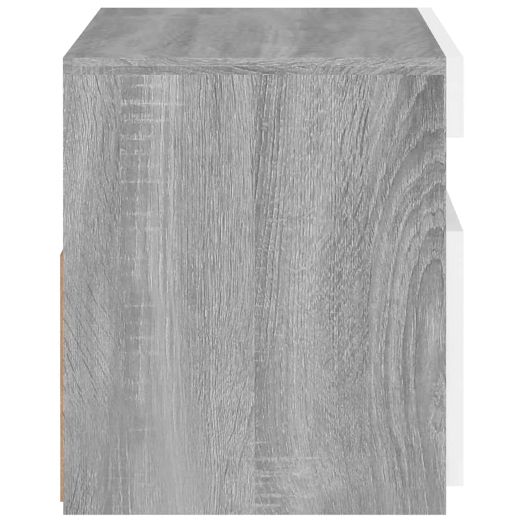 Szürke sonoma tv-szekrény led-lámpákkal 60 x 35 x 40 cm Szürke sonoma tv-szekrény led-lámpákkal 60 x 35 x 40 cm