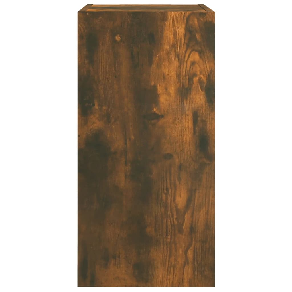 Füstös tölgy színű szerelt fa tv-szekrény 30,5 x 30 x 60 cm Füstös tölgy színű szerelt fa tv-szekrény 30,5 x 30 x 60 cm
