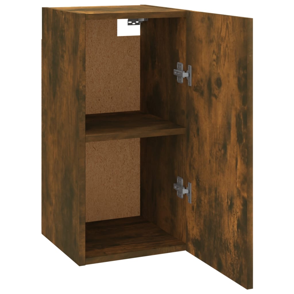 Füstös tölgy színű szerelt fa tv-szekrény 30,5 x 30 x 60 cm Füstös tölgy színű szerelt fa tv-szekrény 30,5 x 30 x 60 cm