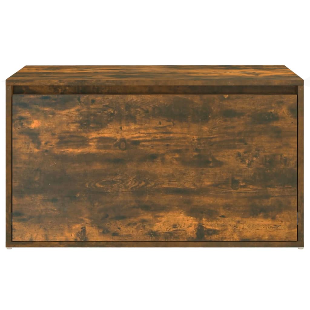 Füstös tölgyszínű szerelt fa előszobapad 80 x 40 x 45 cm Füstös tölgyszínű szerelt fa előszobapad 80 x 40 x 45 cm