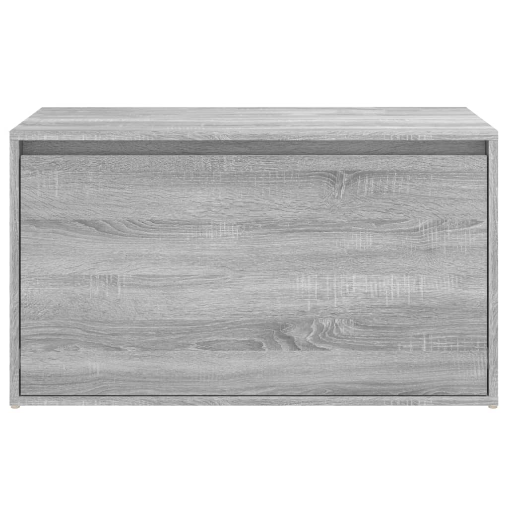 Szürke sonoma színű szerelt fa előszobapad 80 x 40 x 45 cm Szürke sonoma színű szerelt fa előszobapad 80 x 40 x 45 cm