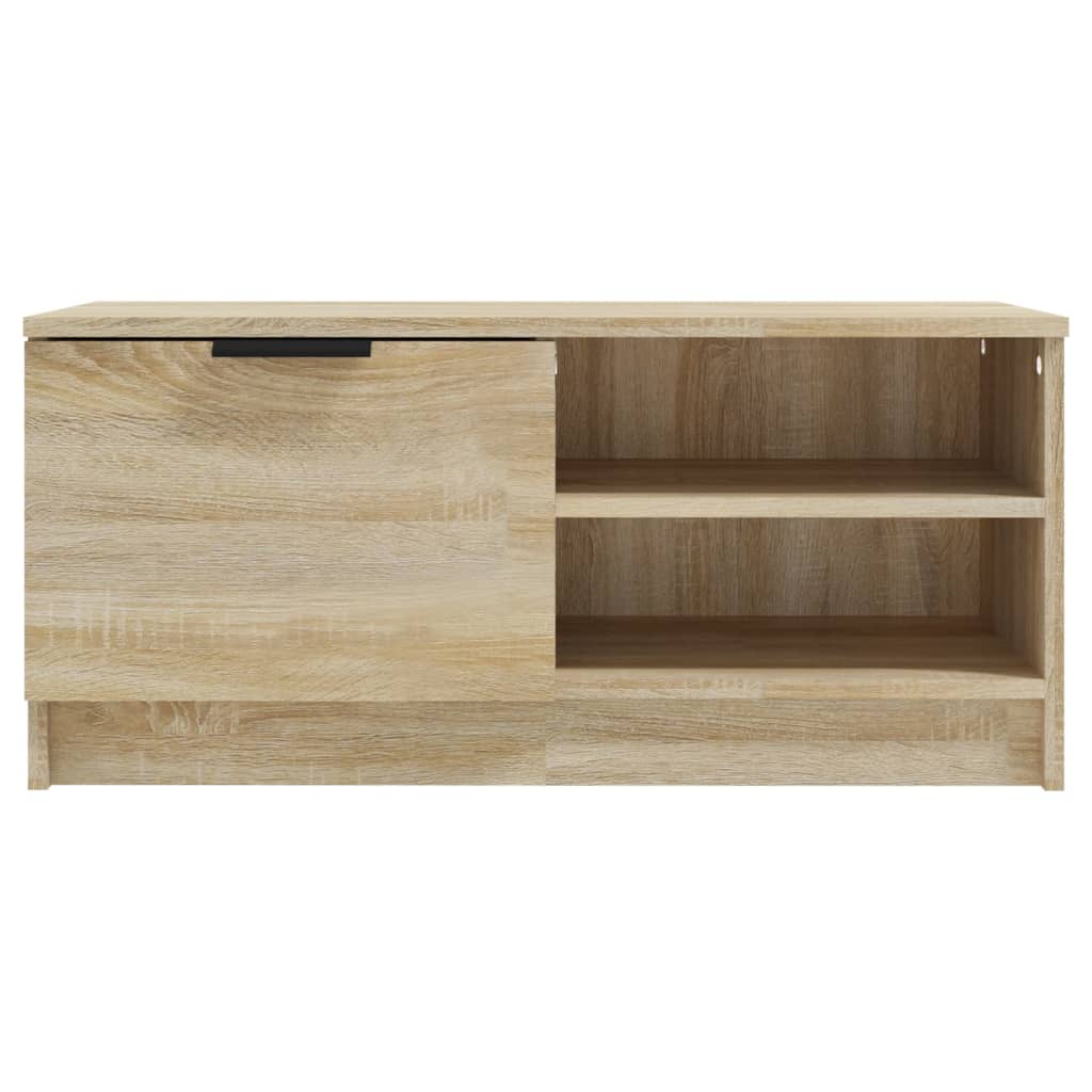2 db sonoma-tölgy színű szerelt fa tv-szekrény 80x35x36,5 cm 2 db sonoma-tölgy színű szerelt fa tv-szekrény 80x35x36,5 cm