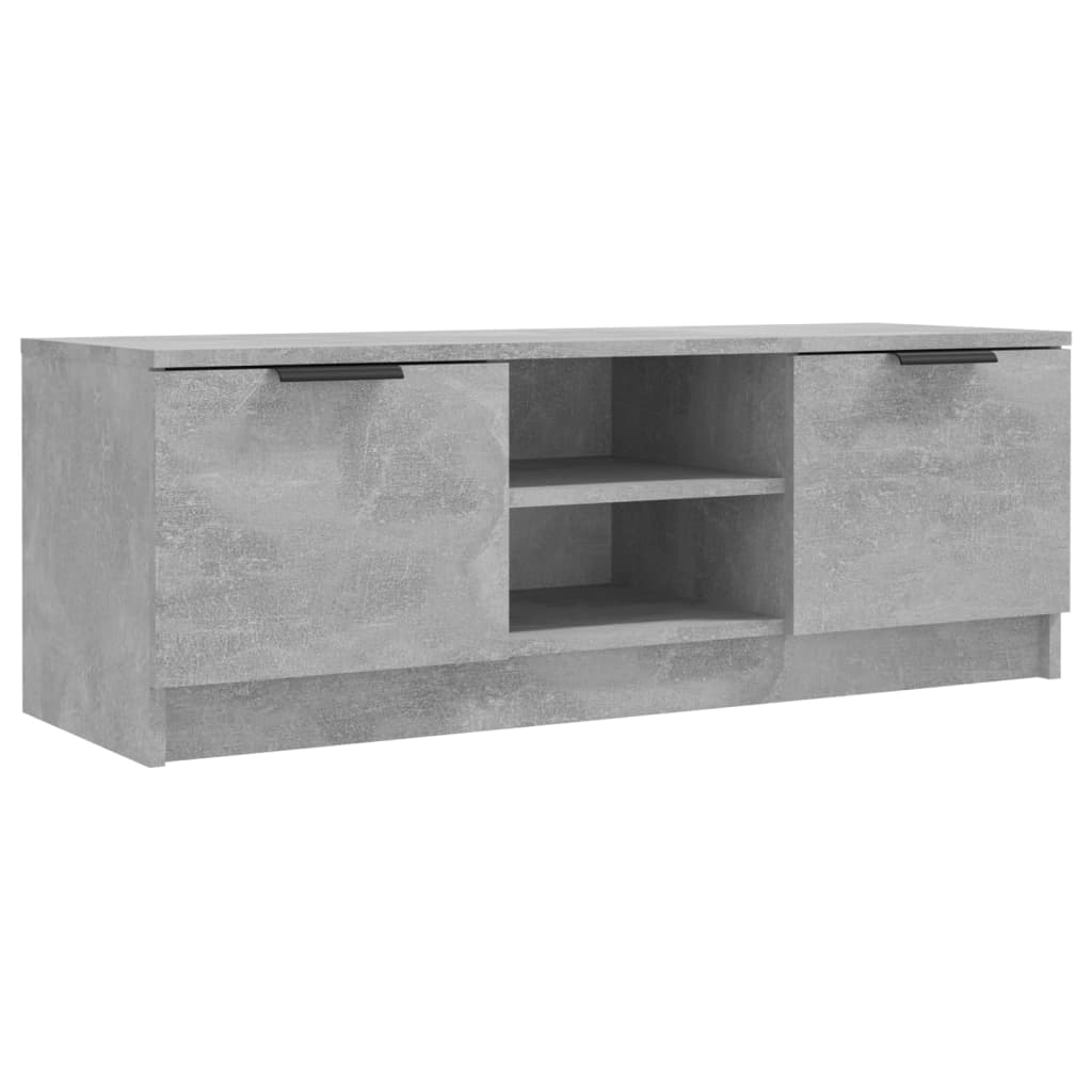 Betonszürke szerelt fa tv-szekrény 102x35x36,5 cm Betonszürke szerelt fa tv-szekrény 102x35x36,5 cm