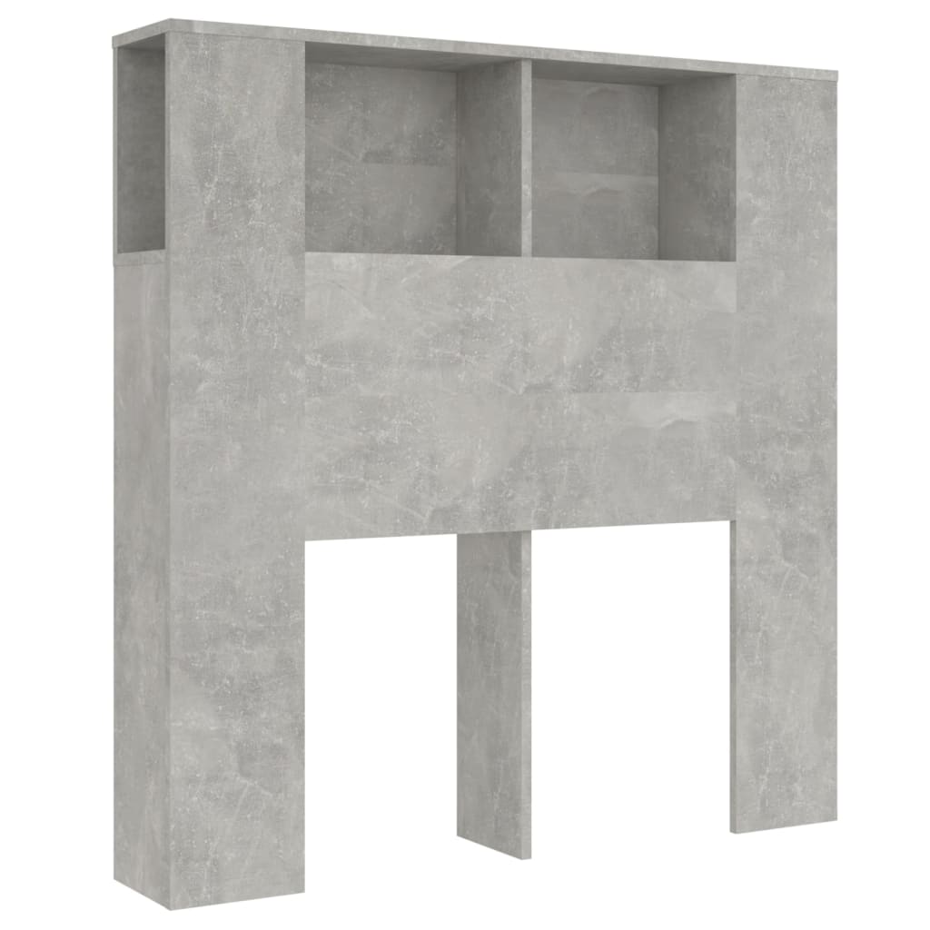 Betonszürke áthidaló szekrény 100 x 18,5 x 104,5 cm