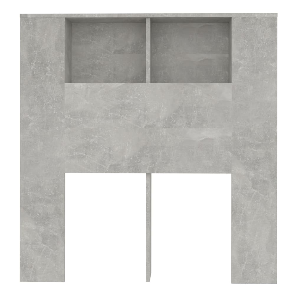 Betonszürke áthidaló szekrény 100 x 18,5 x 104,5 cm