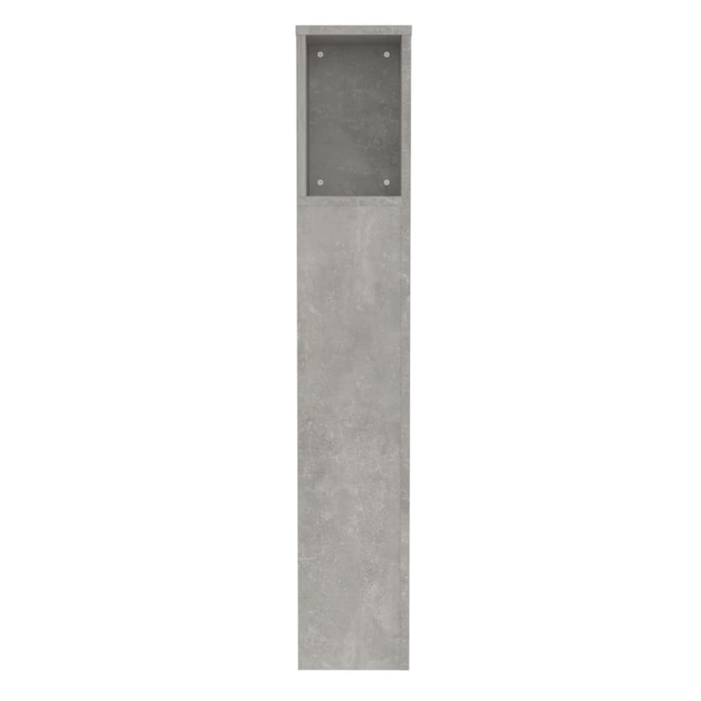 Betonszürke áthidaló szekrény 100 x 18,5 x 104,5 cm