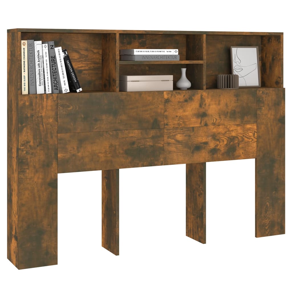 Füstös tölgy színű áthidalószekrény 140 x 19 x 103,5 cm