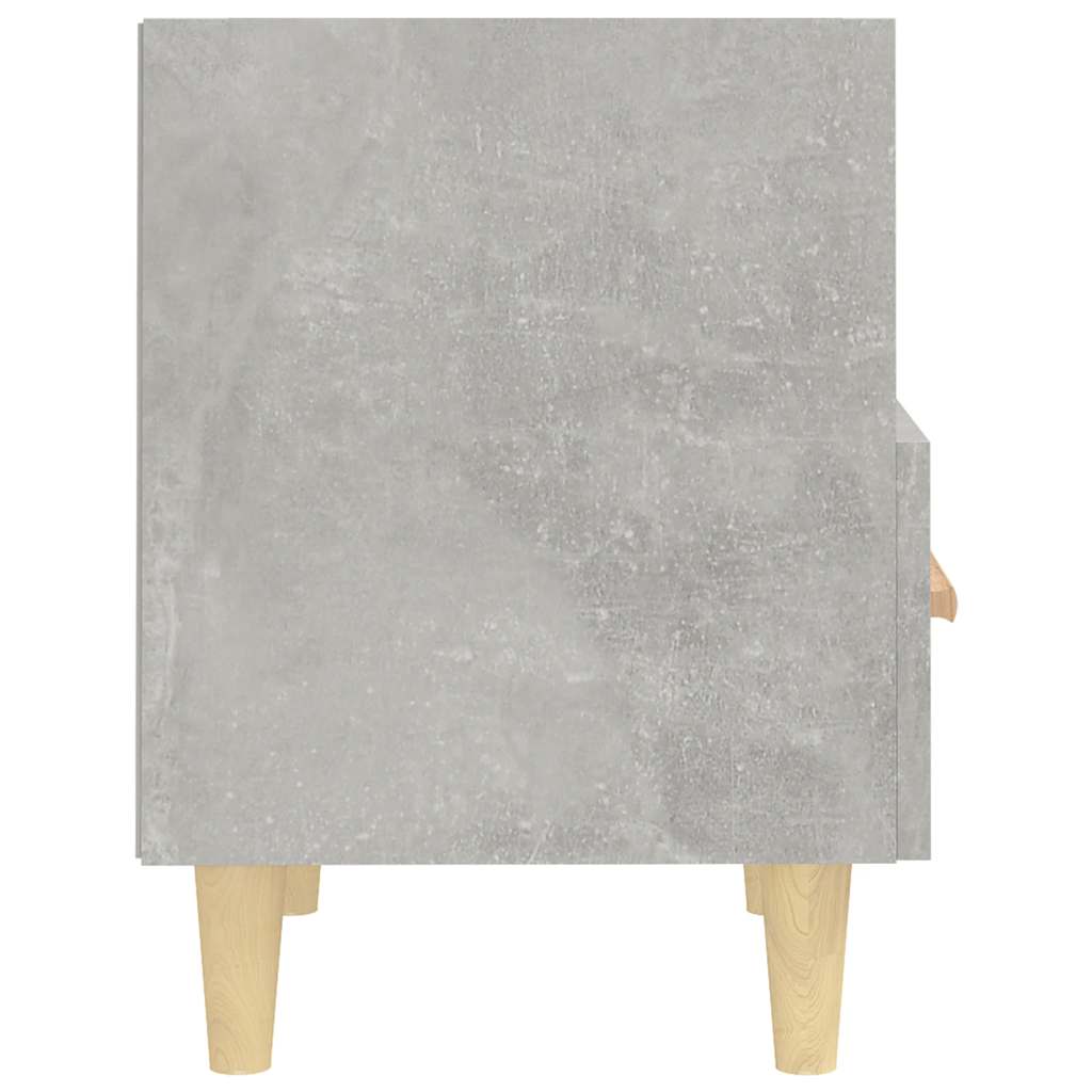 2 db betonszürke éjjeliszekrény 40x35x47 cm