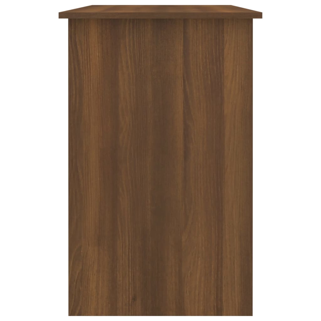 Barna tölgy színű szerelt fa íróasztal 100 x 50 x 76 cm Barna tölgy színű szerelt fa íróasztal 100 x 50 x 76 cm