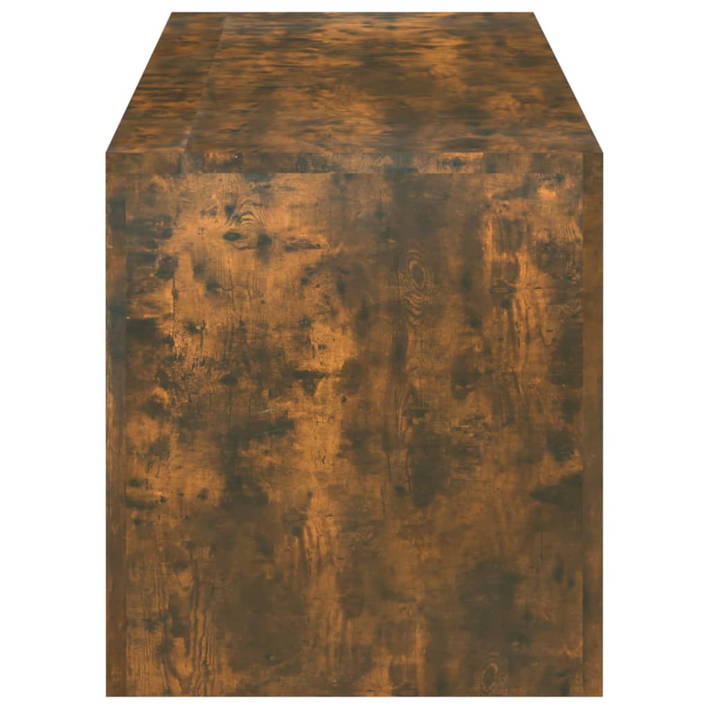 Füstös tölgyszínű tv-szekrény led-világítással 120 x 35 x 40 cm Füstös tölgyszínű tv-szekrény led-világítással 120 x 35 x 40 cm