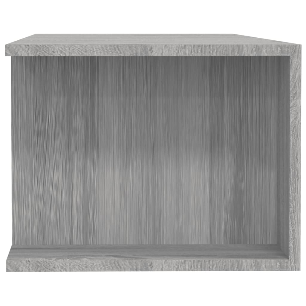 Szürke sonoma színű tv-szekrény led-lámpákkal 135 x 39 x 30 cm Szürke sonoma színű tv-szekrény led-lámpákkal 135 x 39 x 30 cm