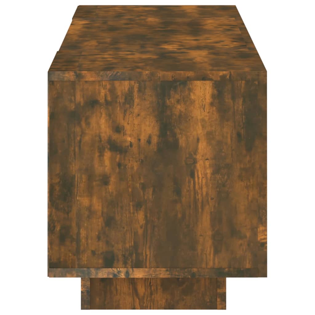 Füstös tölgyszínű tv-szekrény led-világítással 160x35x40 cm Füstös tölgyszínű tv-szekrény led-világítással 160x35x40 cm