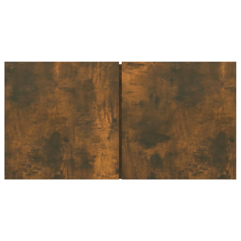 2 db füstös tölgy színű függő tv-szekrény 60 x 30 x 30 cm 2 db füstös tölgy színű függő tv-szekrény 60 x 30 x 30 cm