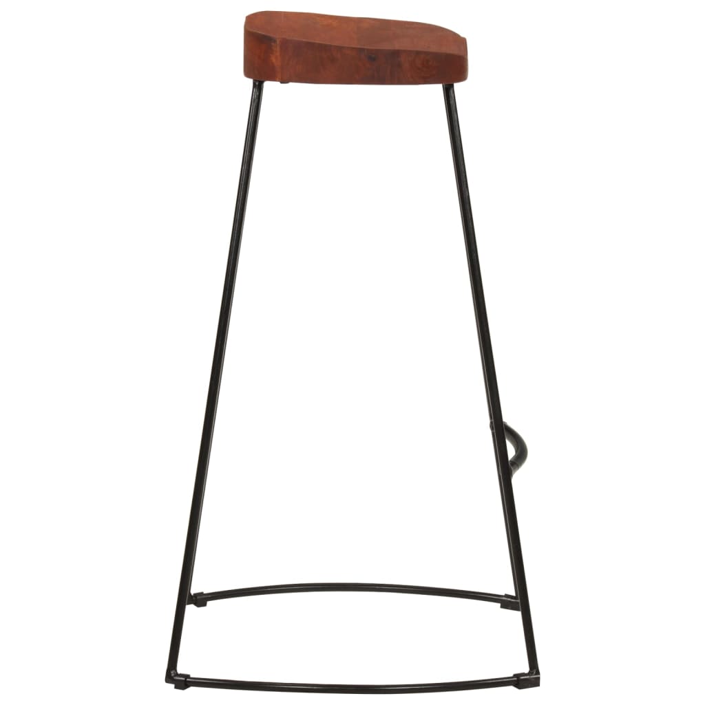 2 db tömör mangófa gavin bárszék 50x40x78 cm