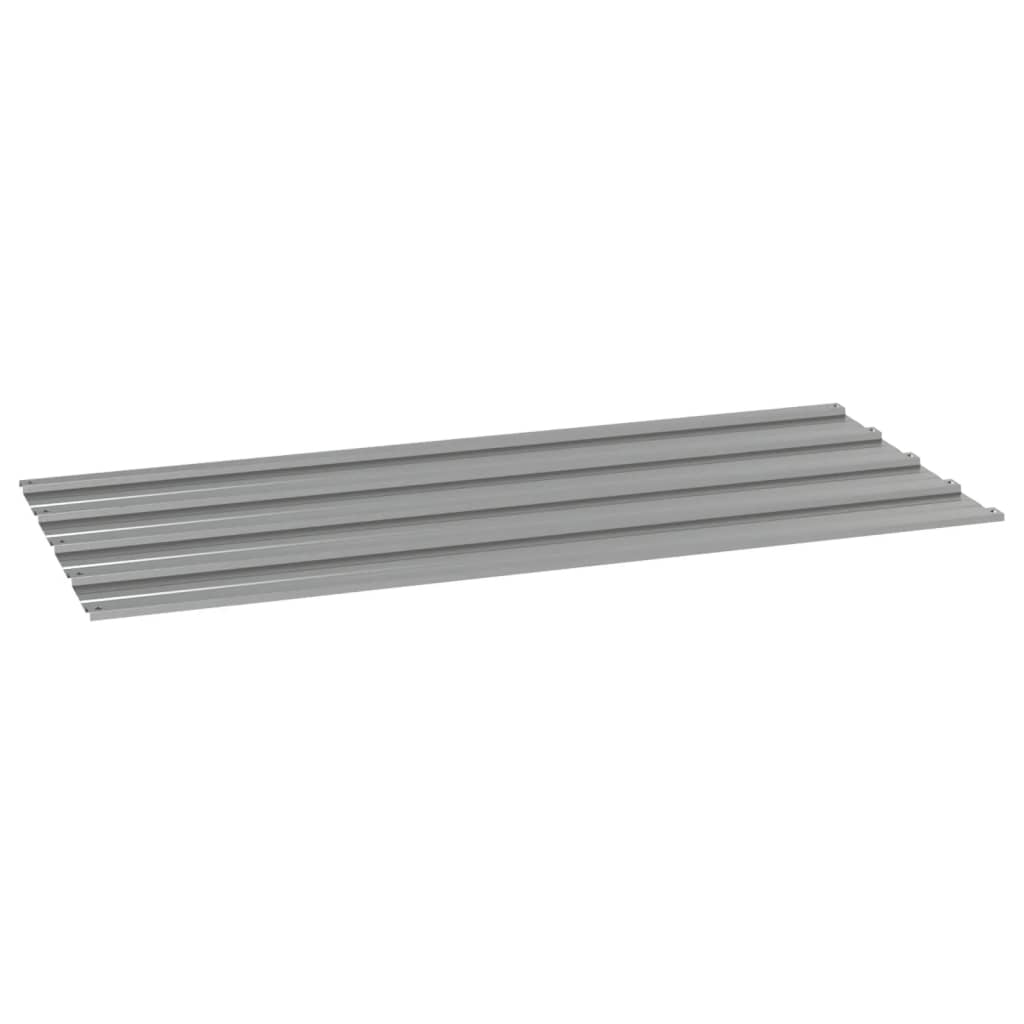 12 db rozsda színű corten acél tetőpanel 100x44 cm