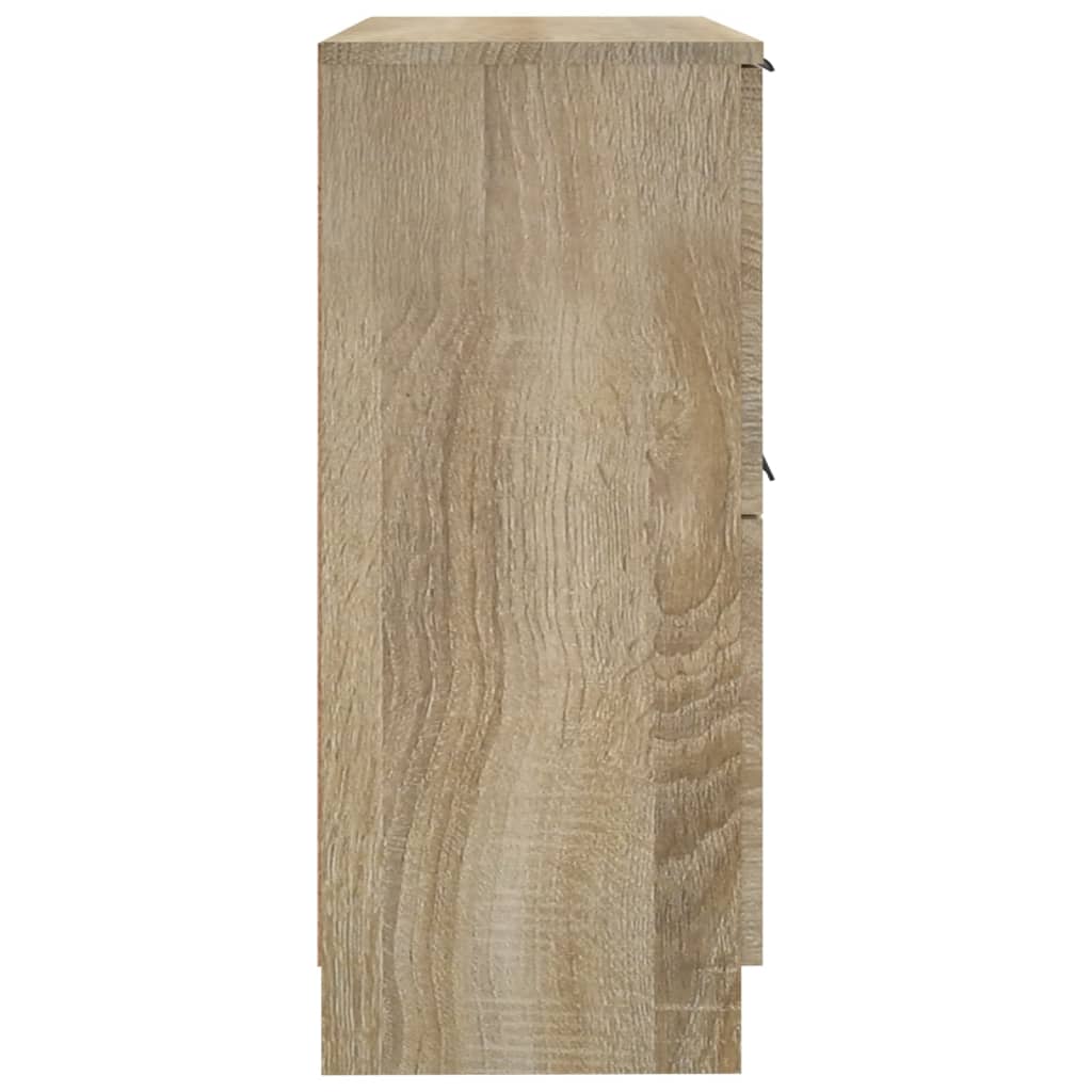 2 db sonoma-tölgyszínű szerelt fa tálalószekrény 30x30x70 cm 2 db sonoma-tölgyszínű szerelt fa tálalószekrény 30x30x70 cm