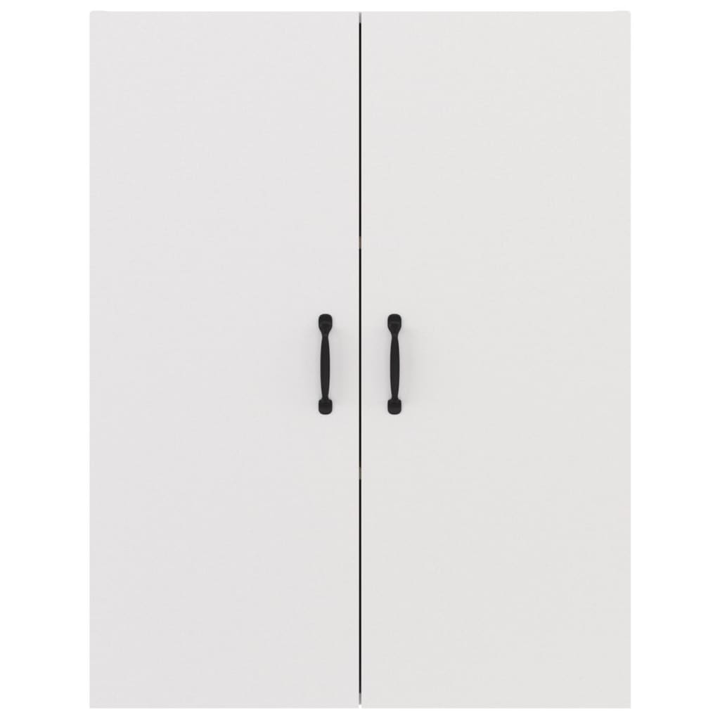 Fehér szerelt fa függőszekrény 69,5 x 34 x 90 cm