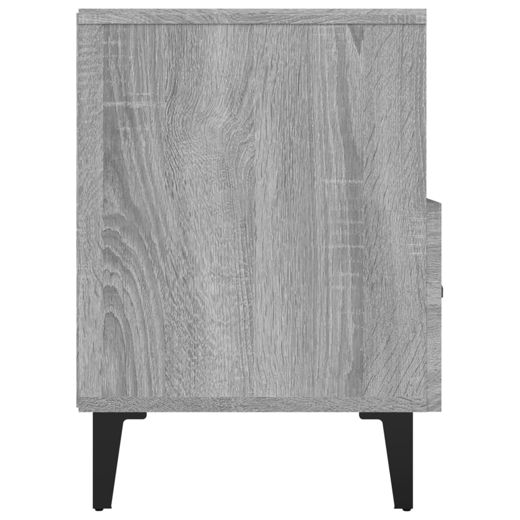 Szürke sonoma színű szerelt fa tv-szekrény 80x36x50 cm Szürke sonoma színű szerelt fa tv-szekrény 80x36x50 cm
