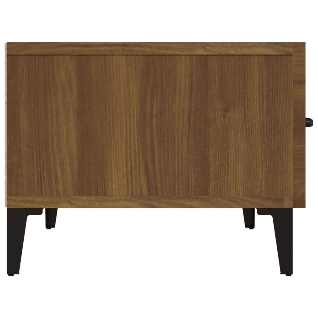 Barna tölgyszínű szerelt fa tv-szekrény 150 x 34,5 x 30 cm Barna tölgyszínű szerelt fa tv-szekrény 150 x 34,5 x 30 cm