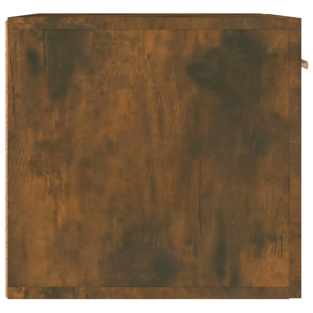 Füstös tölgyszínű szerelt fa faliszekrény 60x36,5x35 cm Füstös tölgyszínű szerelt fa faliszekrény 60x36,5x35 cm