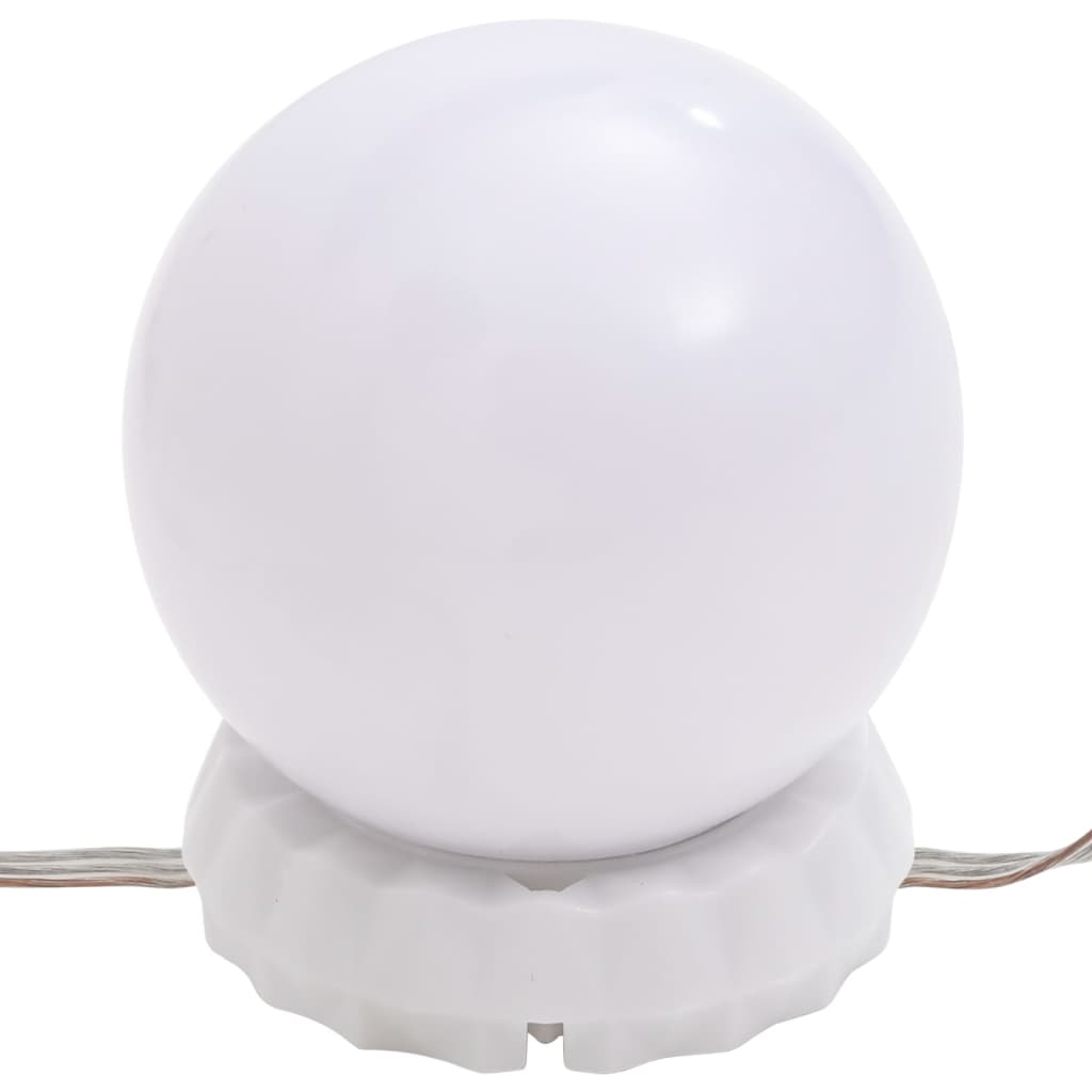 Füstös tölgy színű tükrös szekrény led-ekkel 60 x 31,5 x 62 cm Füstös tölgy színű tükrös szekrény led-ekkel 60 x 31,5 x 62 cm