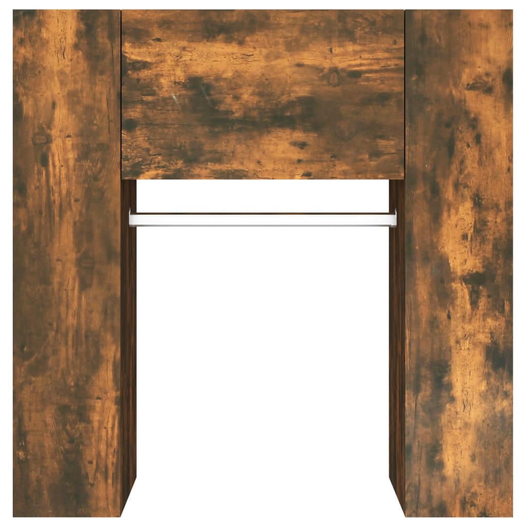 Füstös tölgyszínű szerelt fa előszobaszekrény 97,5x37x99 cm Füstös tölgyszínű szerelt fa előszobaszekrény 97,5x37x99 cm