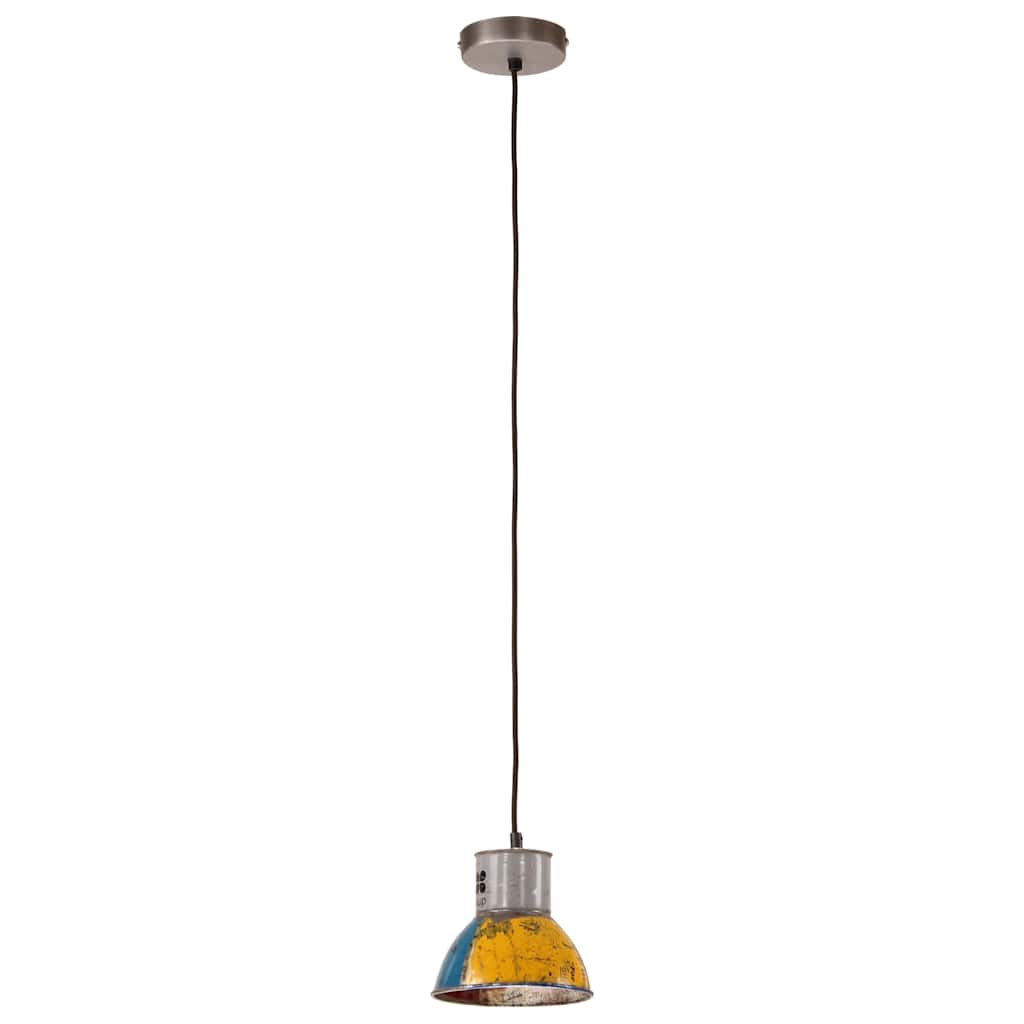 Kerek többszínű ipari függőlámpa 25 w 17 cm e27
