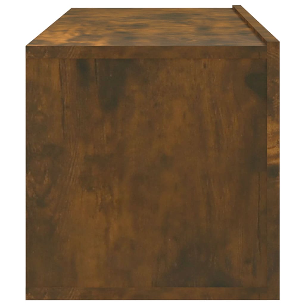 4 db füstös tölgy színű fali tv-szekrény 100 x 30 x 30 cm