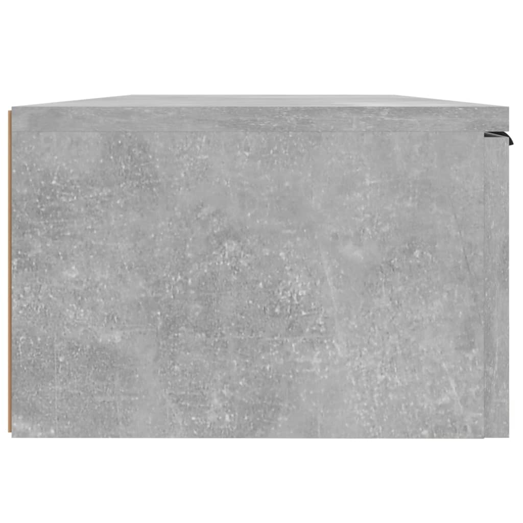 2 db betonszürke szerelt fa fali szekrény 68 x 30 x 20 cm 2 db betonszürke szerelt fa fali szekrény 68 x 30 x 20 cm