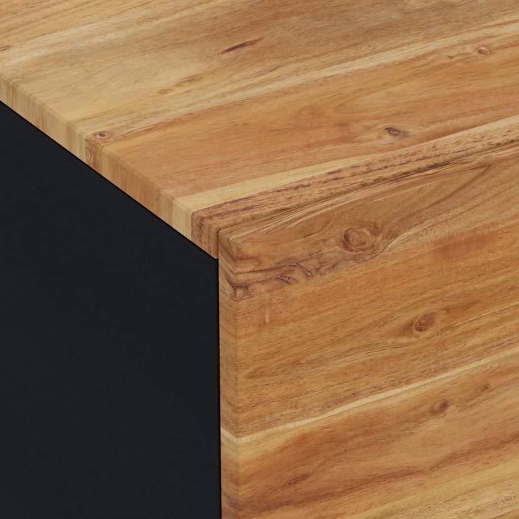 Tömör akácfa tv-szekrény 105 x 33 x 46 cm Tömör akácfa tv-szekrény 105 x 33 x 46 cm
