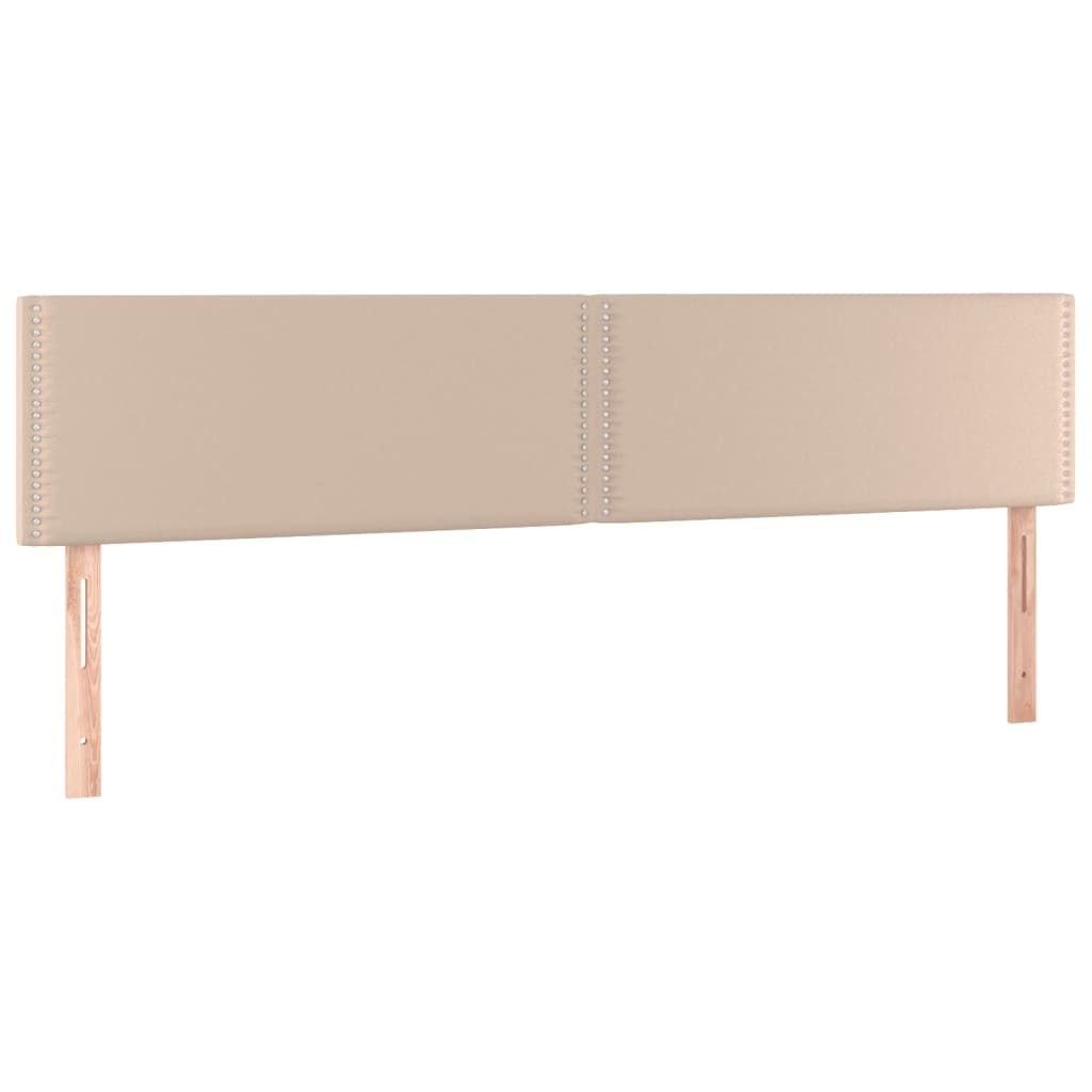 2 db cappuccino színű műbőr fejtámla 100 x 5 x 78/88 cm 2 db cappuccino színű műbőr fejtámla 100 x 5 x 78/88 cm