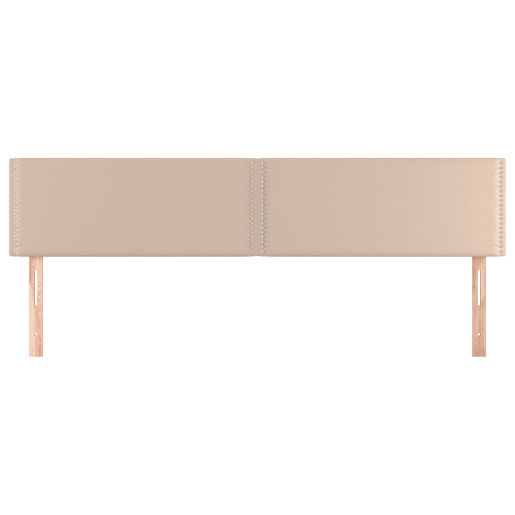 2 db cappuccino színű műbőr fejtámla 100 x 5 x 78/88 cm 2 db cappuccino színű műbőr fejtámla 100 x 5 x 78/88 cm