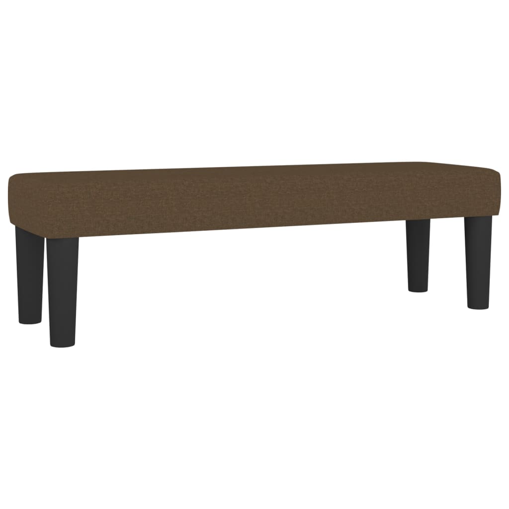 Barna szövet pad 100 x 30 x 30 cm
