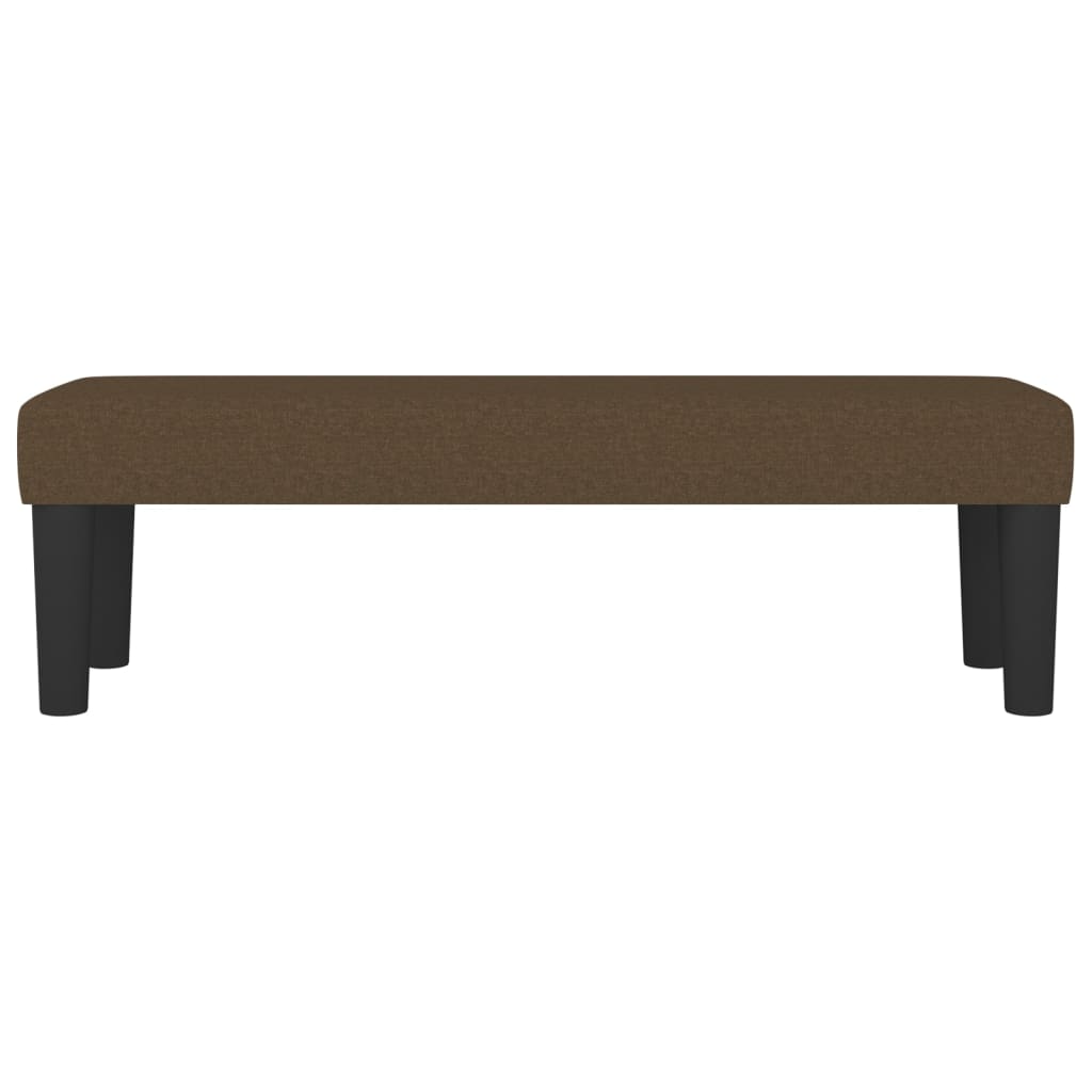 Barna szövet pad 100 x 30 x 30 cm