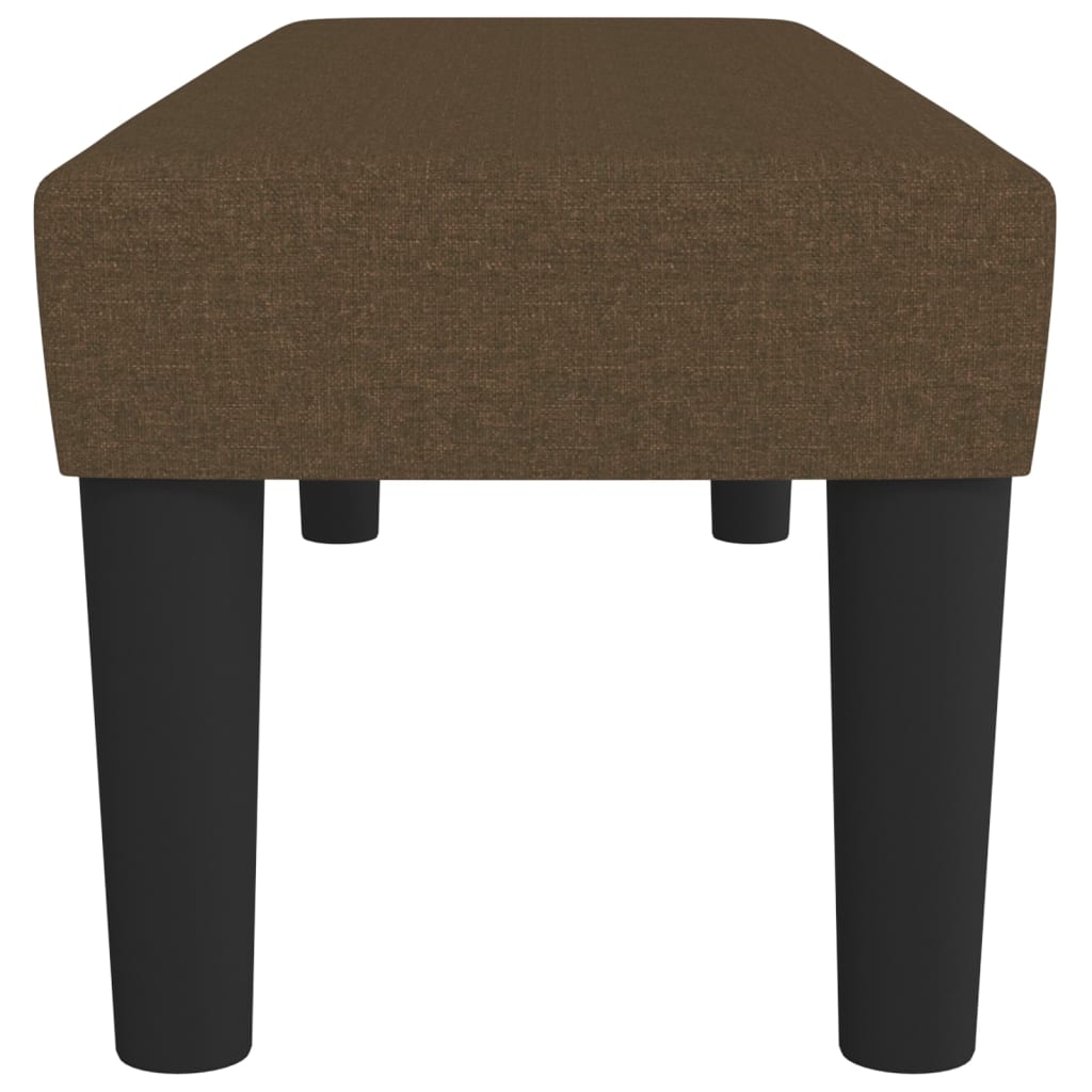Barna szövet pad 100 x 30 x 30 cm