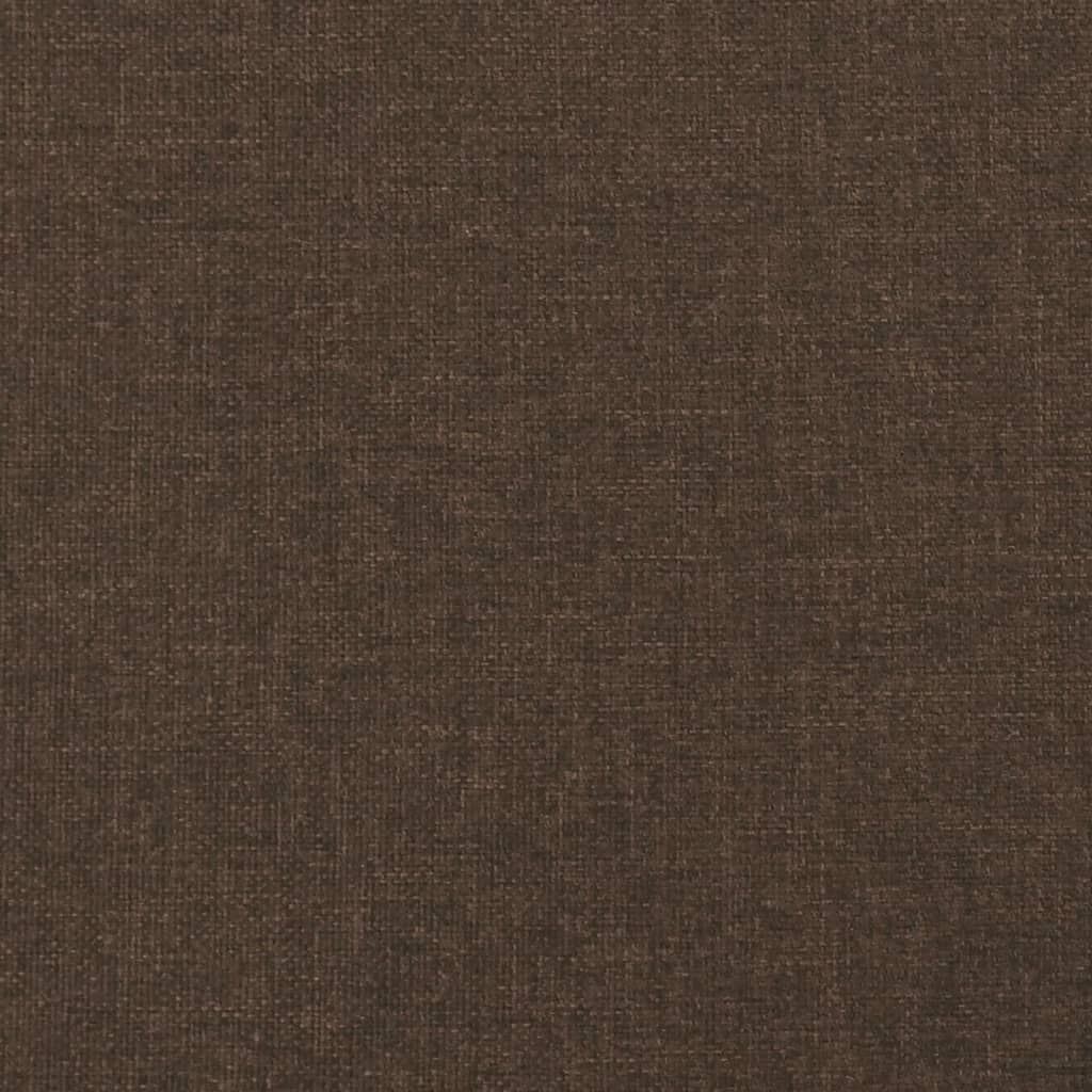 Sötétbarna szövet ágykeret 100x200 cm Sötétbarna szövet ágykeret 100x200 cm