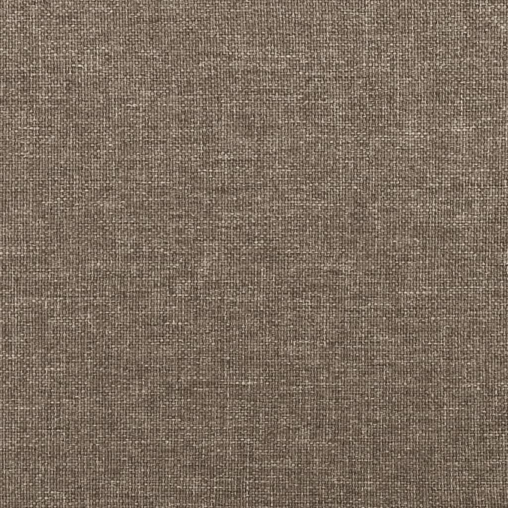 Tópszínű szövet ágykeret 100x200 cm Tópszínű szövet ágykeret 100x200 cm