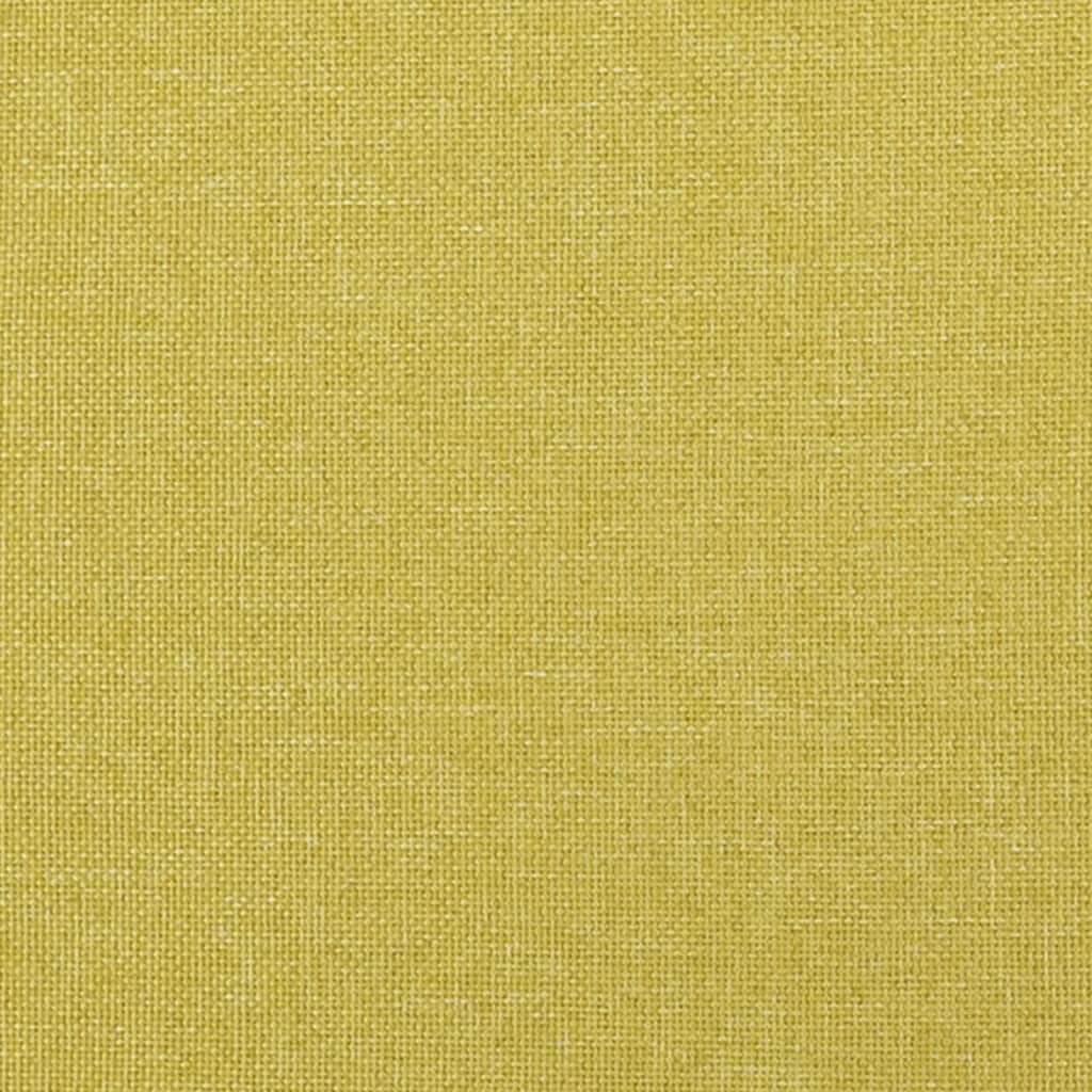 Zöld szövet ágykeret fejtámlával 100 x 200 cm