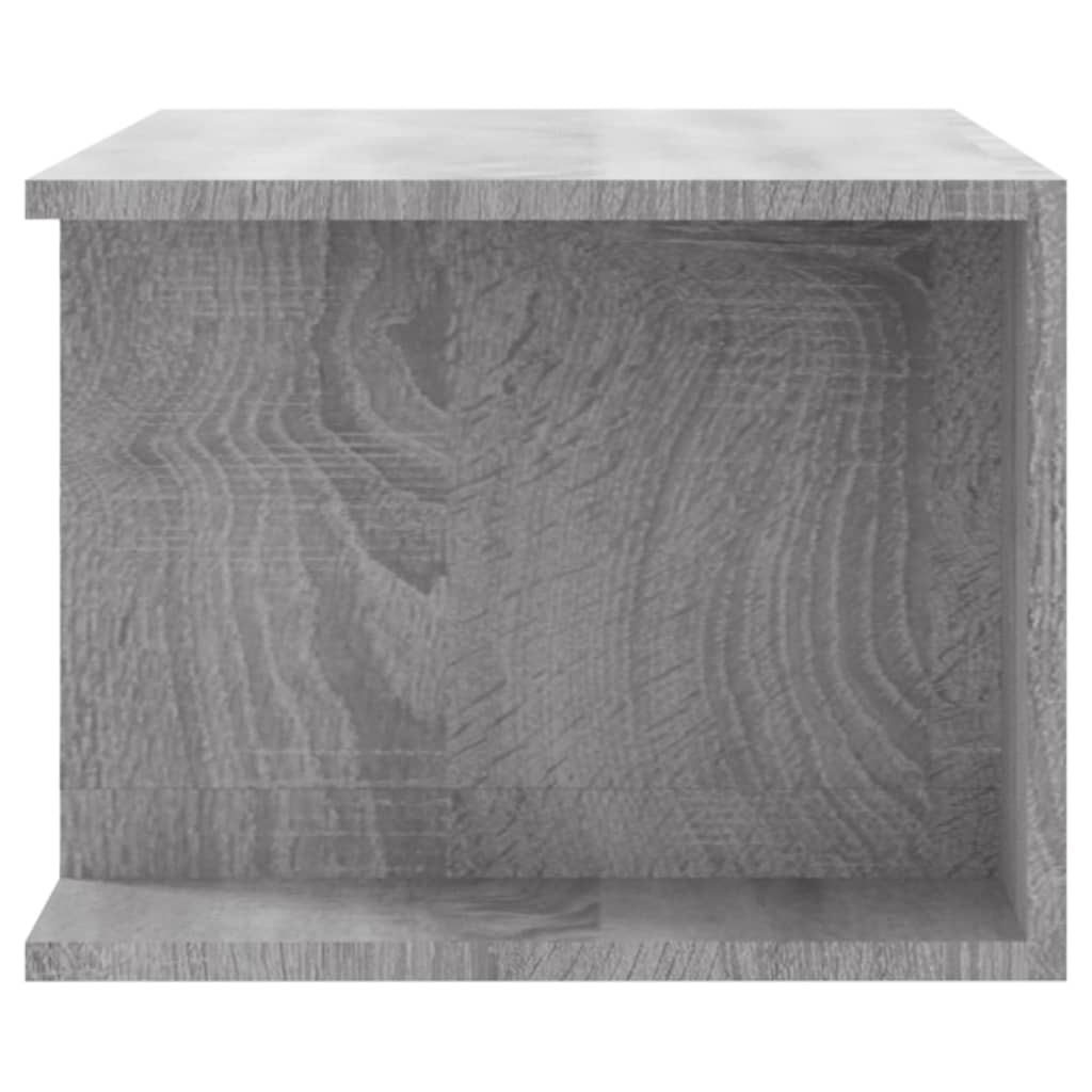 Szürke sonoma színű led-es tv-szekrény 90 x 39 x 30 cm Szürke sonoma színű led-es tv-szekrény 90 x 39 x 30 cm