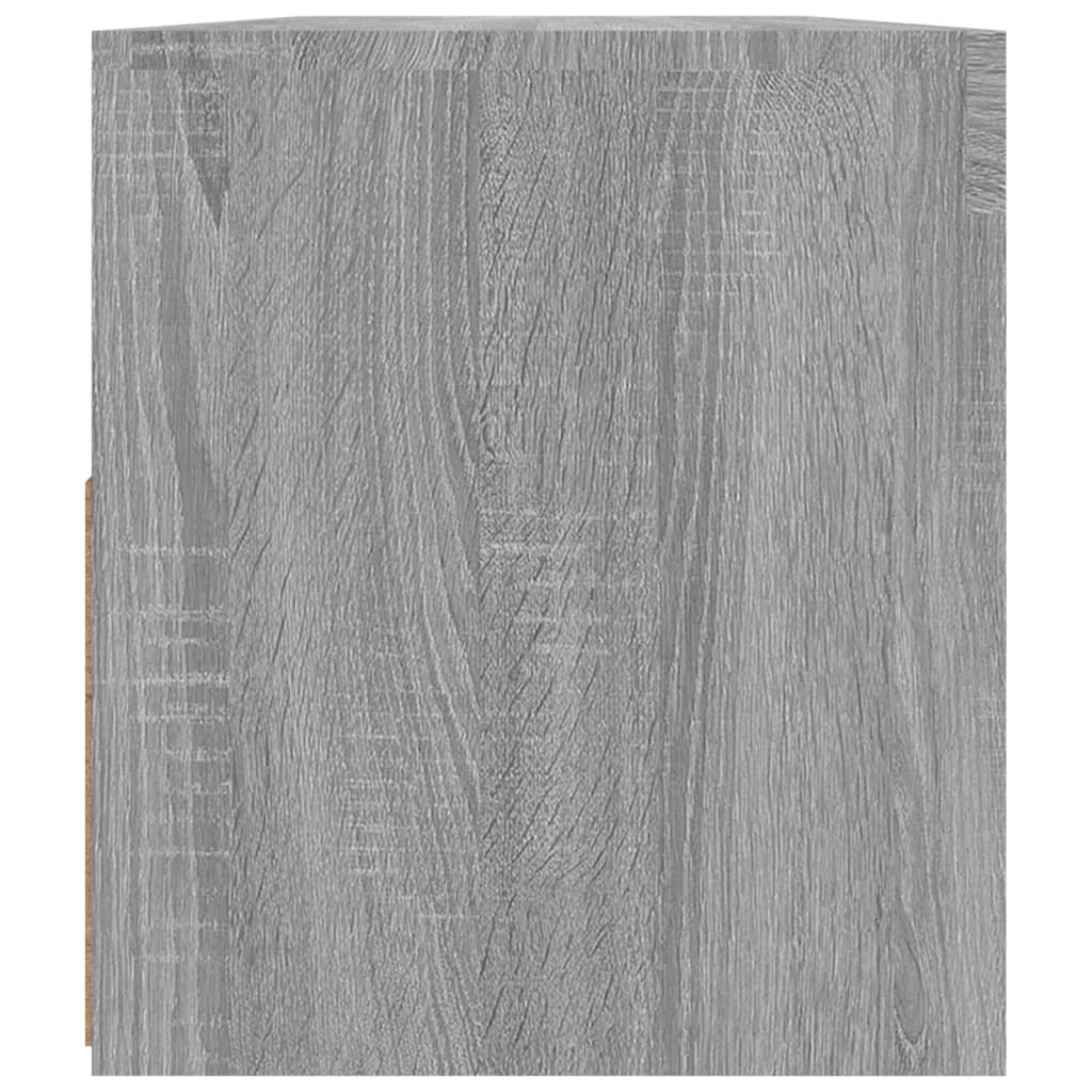 Szürke sonoma színű tv-szekrény led-világítással 90x35x40 cm Szürke sonoma színű tv-szekrény led-világítással 90x35x40 cm